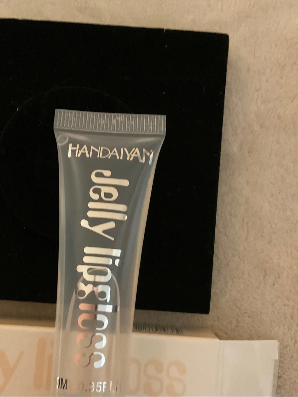 Jelly Lipgloss — Neutral Gray Jelly Lip Gloss by